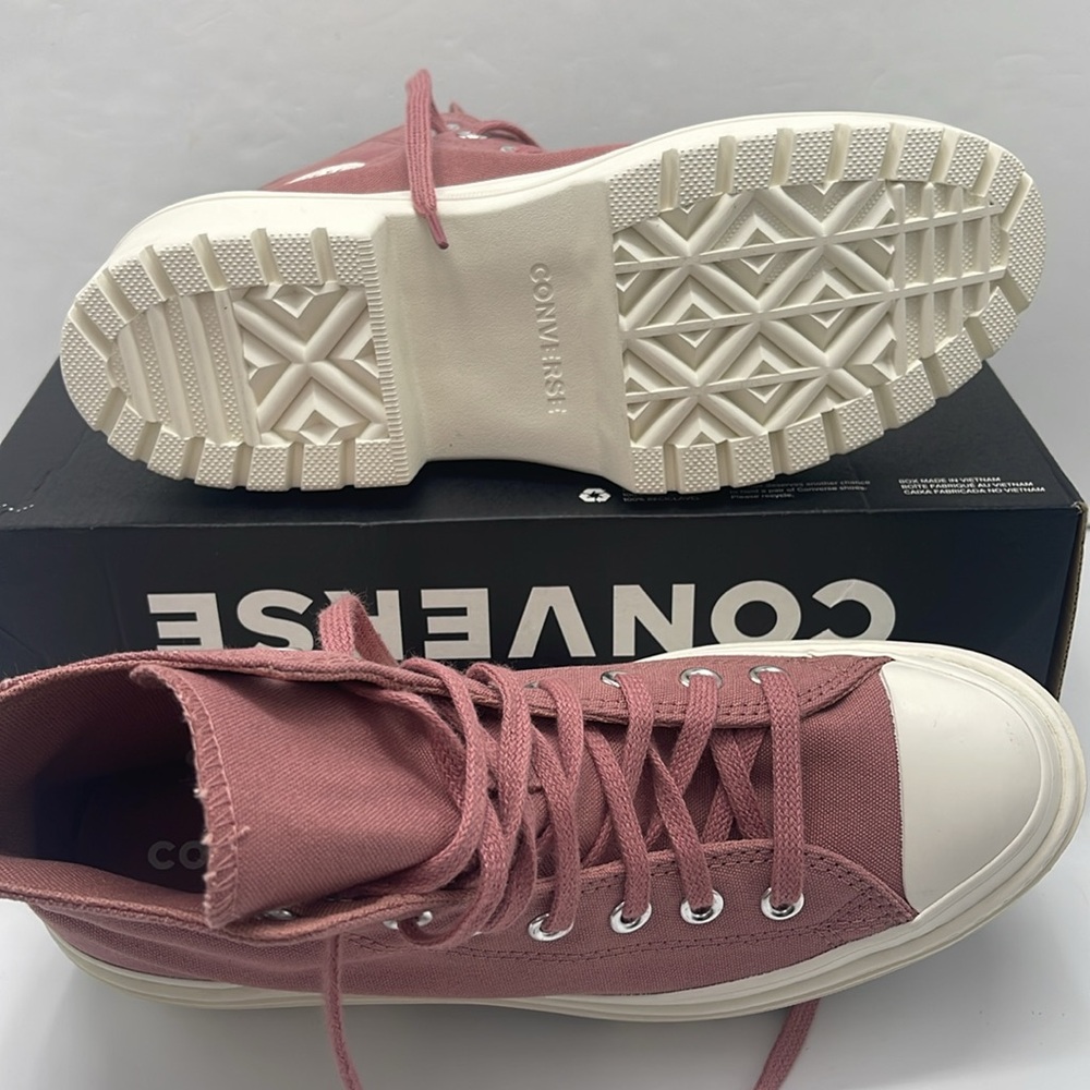 Converse Women's Platform Sneakers High Top A10618C
CTAS LUGGED HEEL HI LIGHT - Picture 3 of 16